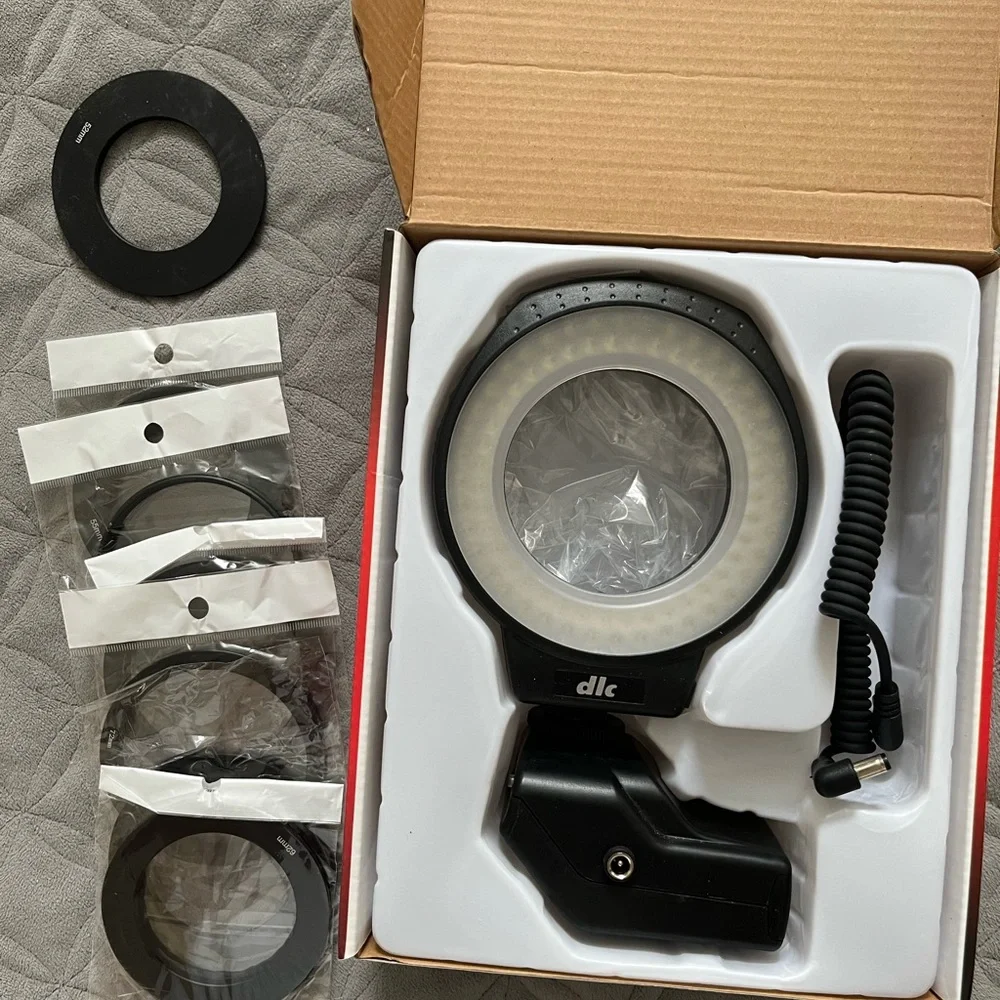 DLC DL-RLF80 80 LED Hybrid Ringlight and Flash